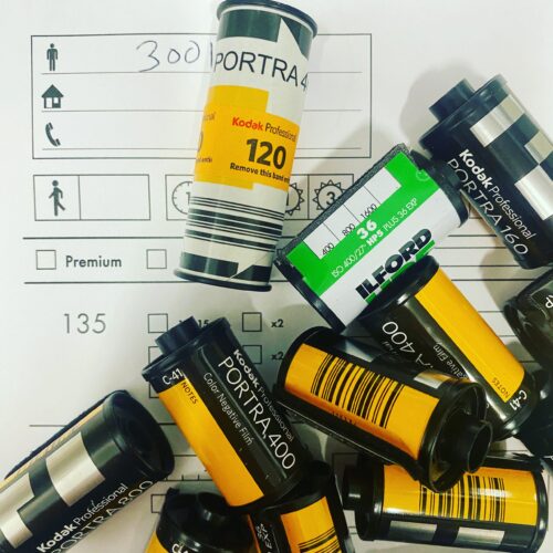 Revelado de película 35mm, 120. 110