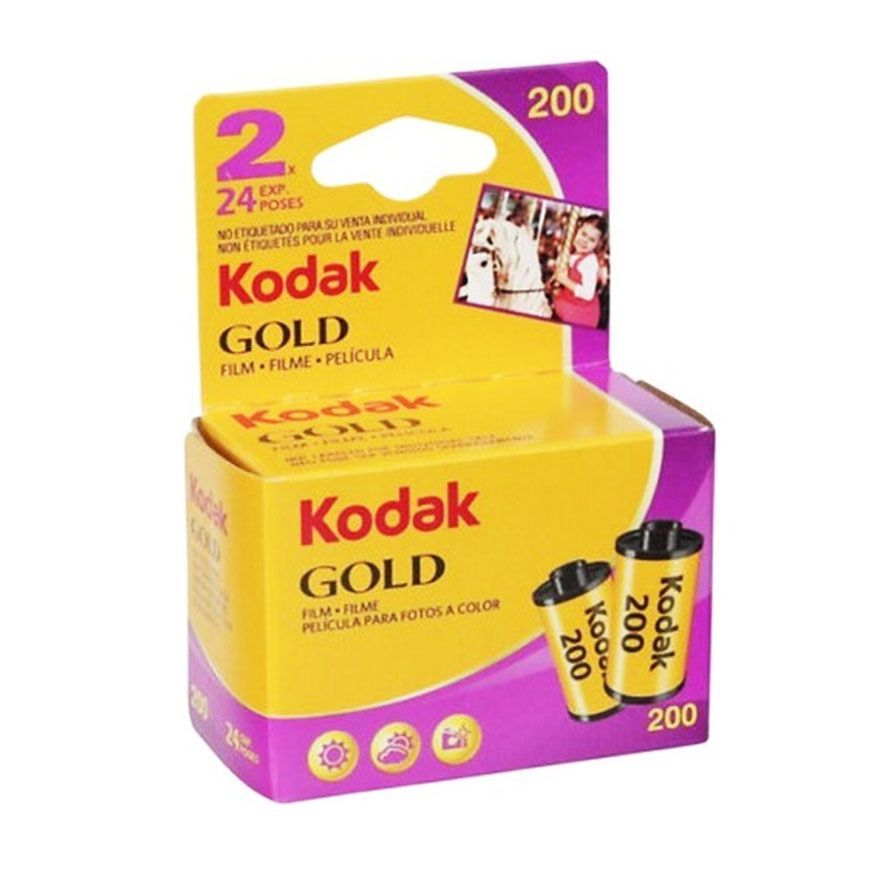 Kodak GOLD 200 35mm-24 expo. C-41 x2 (DOUBLE PACK)