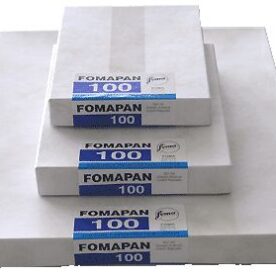 FOMAPAN 100 Classic 10x12 cm. (4x5")/50 hojas
