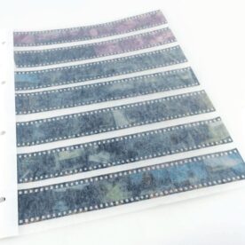 100 fundas de pergamina para negativos de 35mm