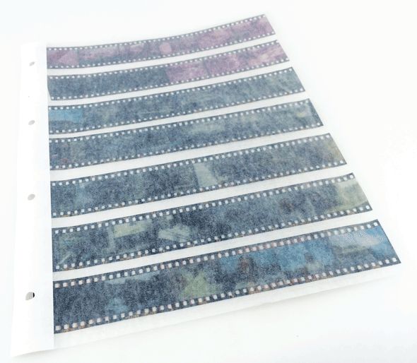 100 fundas de pergamina para negativos de 35mm