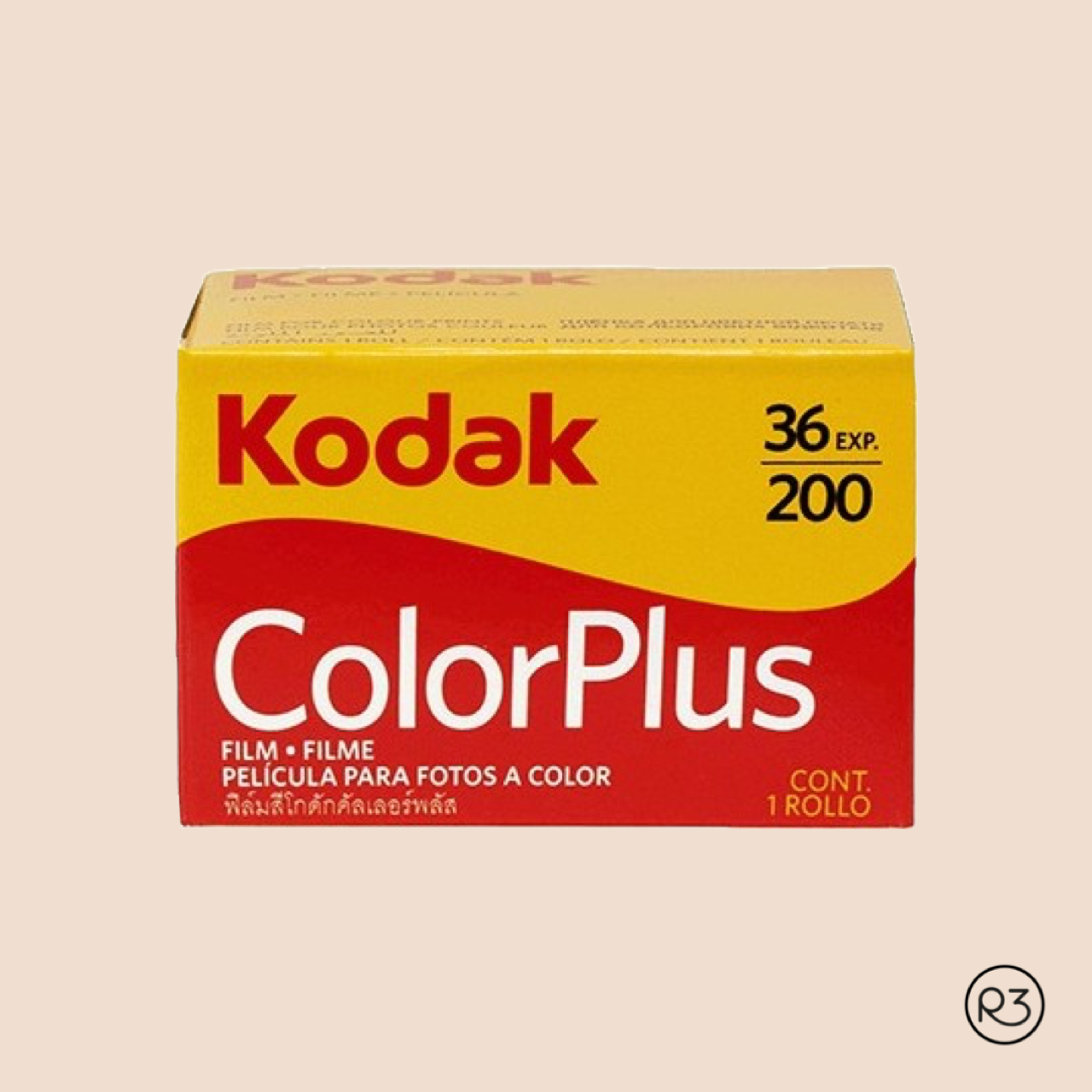 Kodak Color Plus 35mm color film carrete