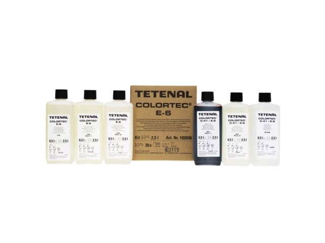 Tetenal E-6 kit de revelado 2,5 litros (NEW)