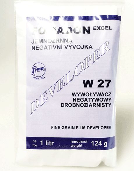 Fomadon EXCEL (W-27) revelador de negativos 1 litro