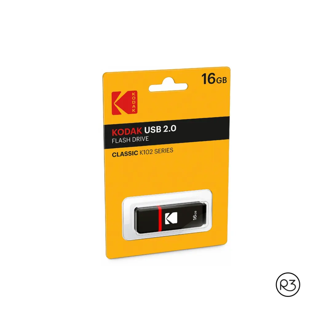 Kodak Flash Drive memoria USB 2.0 64Gb K102 Kodak Flash Drive memoria USB 2.0 16Gb K102.