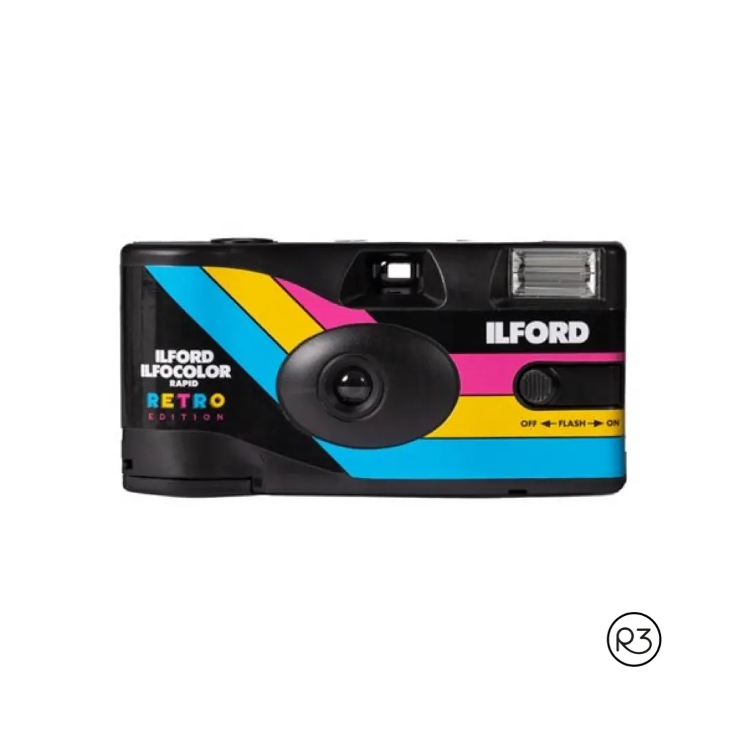 ILFORD Ilfocolor cámara desechable Rapid Retro Edition 35mm