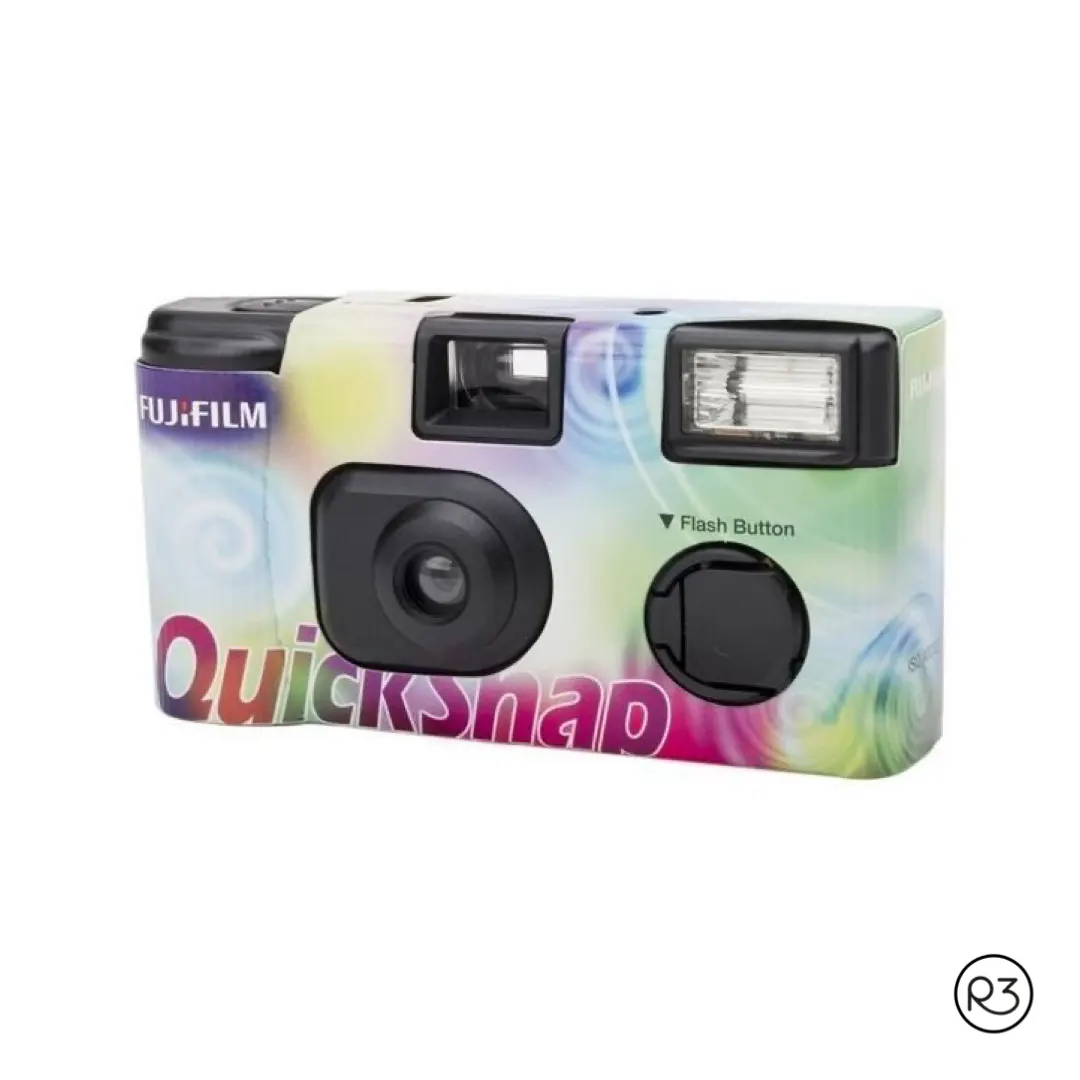 Fuji QuickSnap 35mm cámara 27 expo.