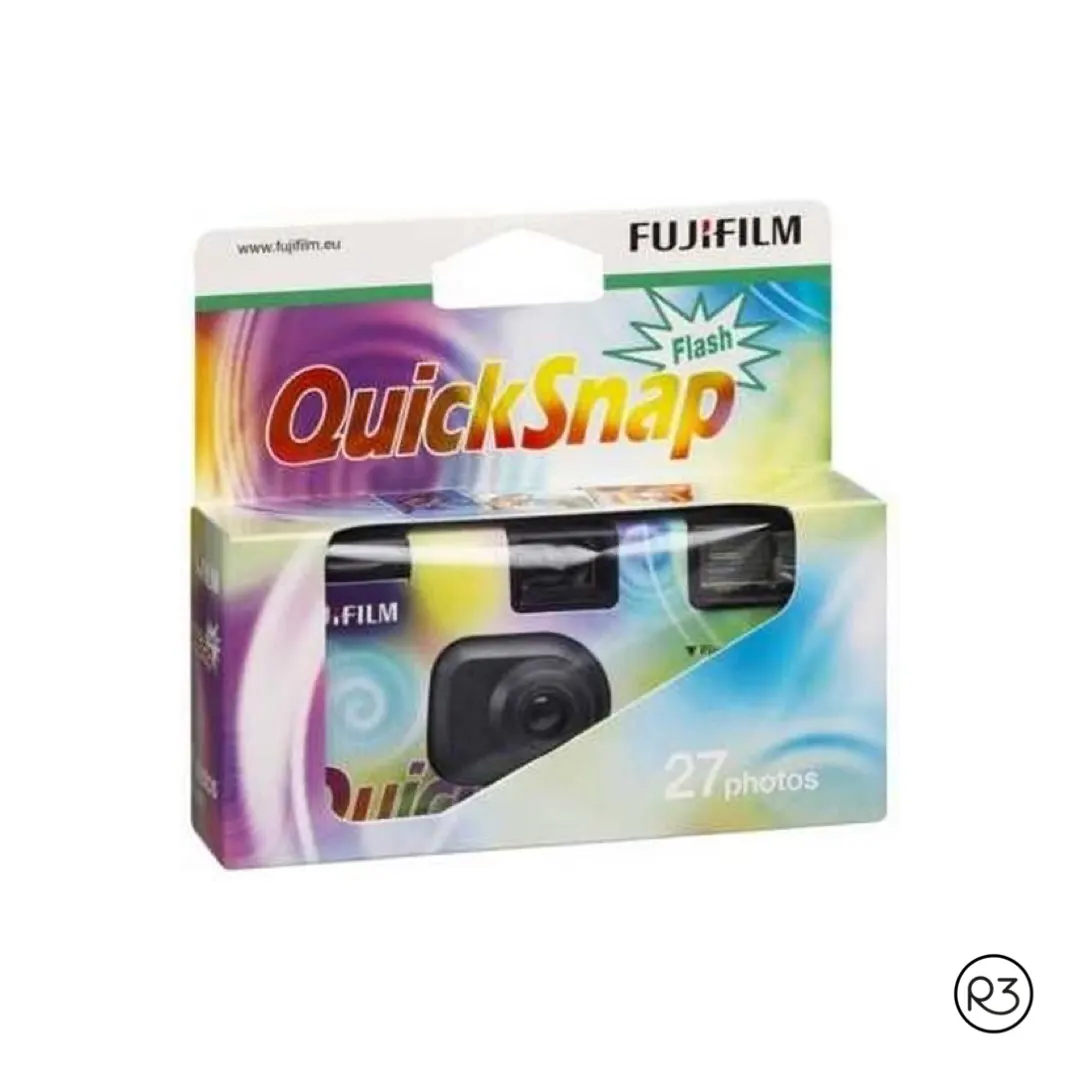 Fuji QuickSnap 35mm cámara 27 expo.