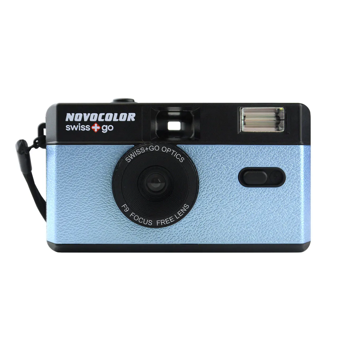 swiss+go – Novocolor cámara analógica 35mm reusable con flash