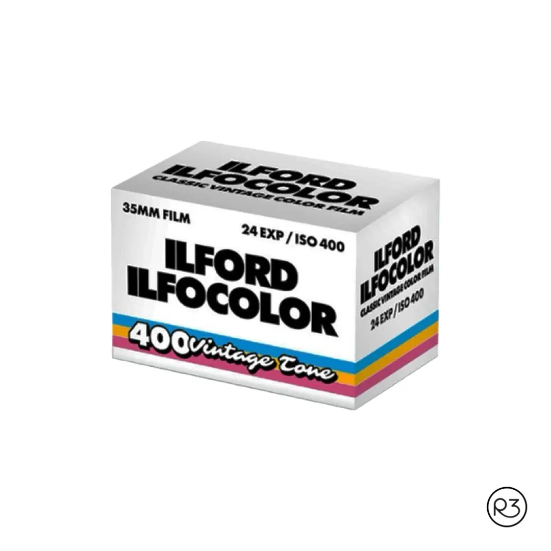 Ilford ILFOCOLOR 400 Vintage Tone 35mm-24 expo. (C-41)