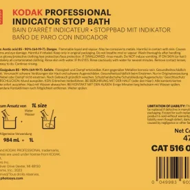 Kodak baño de paro 1 litro