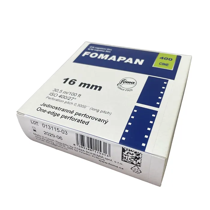 FOMAPAN 400 16mm x 30,5m cine film